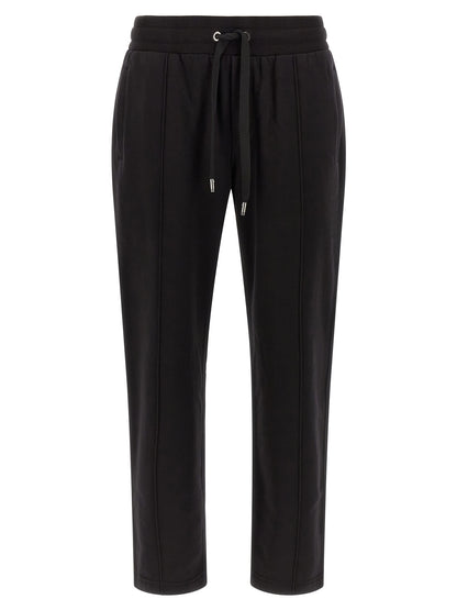 Dolce & Gabbana Black Cotton Joggers (Workout Pants)