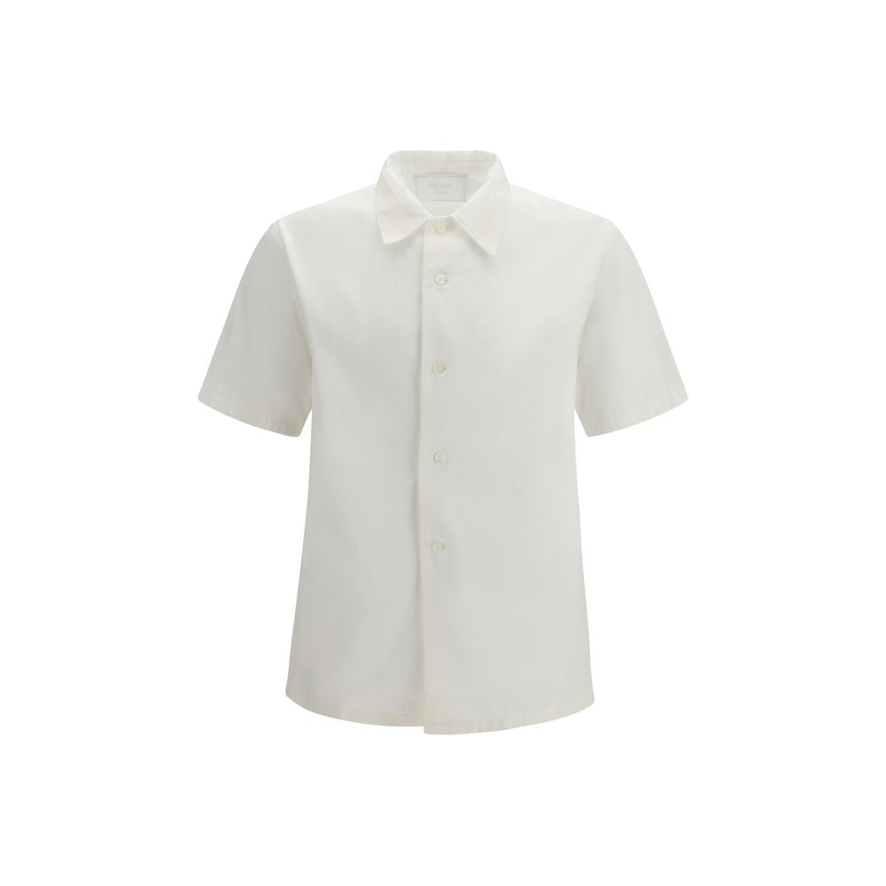 Prada White Cotton Dress Shirt