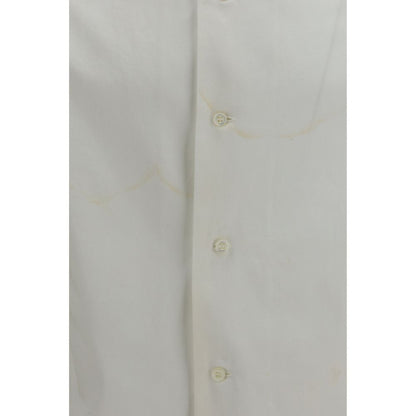 Prada White Cotton Dress Shirt