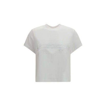 Alexander Wang White Cotton T-Shirt