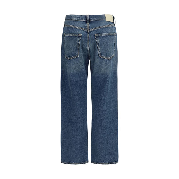 Citizens of Humanity Blue Organic Cotton Straight-Leg Jeans