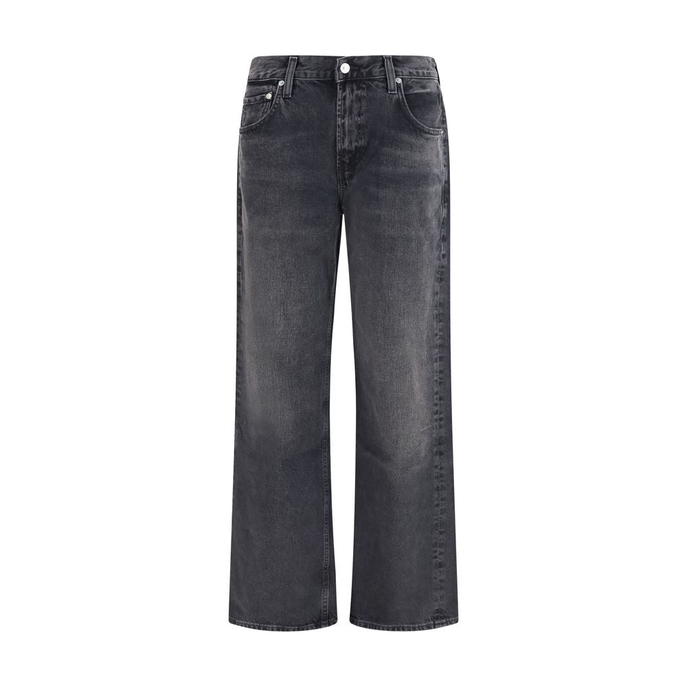 Citizens of Humanity Black Organic Cotton Jeans Denim