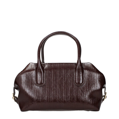 THEMOIRè Brown Leather Handbag