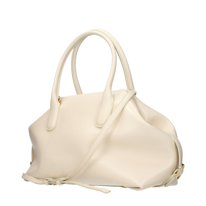 THEMOIRè Beige Leather Handbag