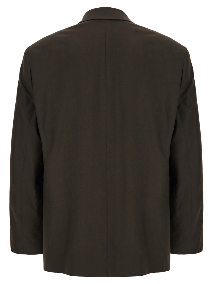 Lemaire Brown Polyester Blazer