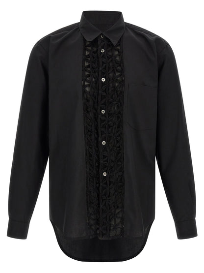 Comme Des Garçons Black Polyester Blouse