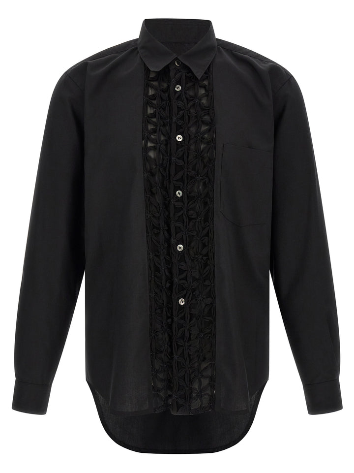 Comme Des Garçons Black Polyester Blouse