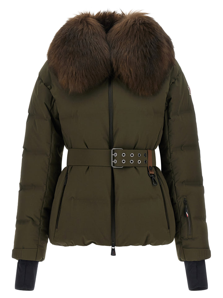 Moncler Grenoble Bicolor Polyester Full-Length Jacket