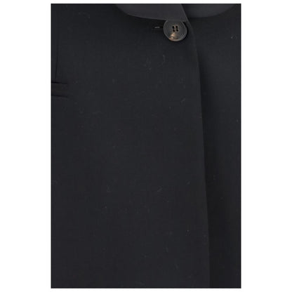 Brunello Cucinelli Black Wool Oves Aries Full-Length Jacket