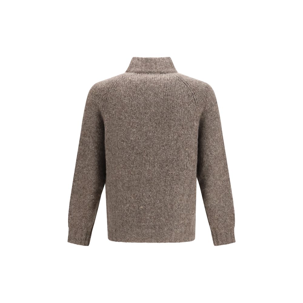 Brunello Cucinelli Beige Cashmere Cardigan