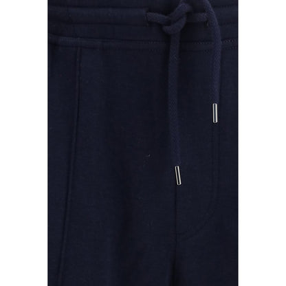 Brunello Cucinelli Blue Cotton Athletic Pants