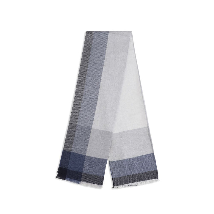 Brunello Cucinelli Gray Wool Oves Aries Scarf