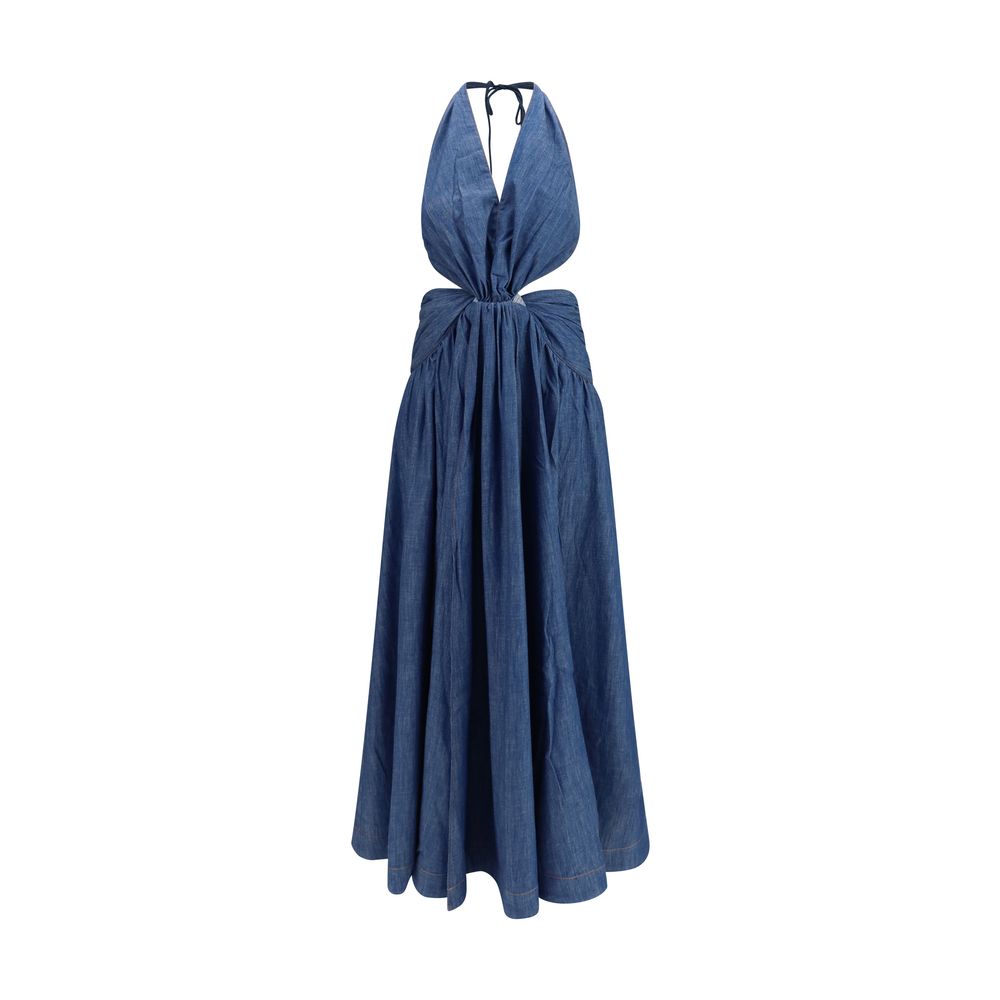 Zimmermann Blue Cotton Casual Dress