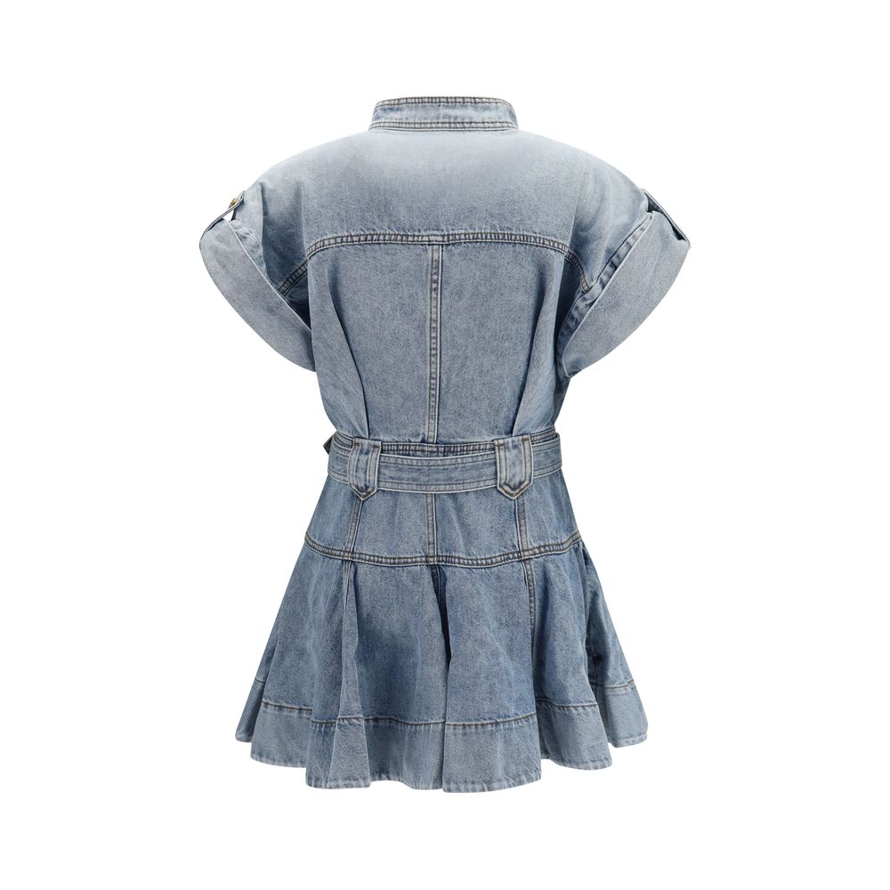 Zimmermann Blue Cotton Casual Dress