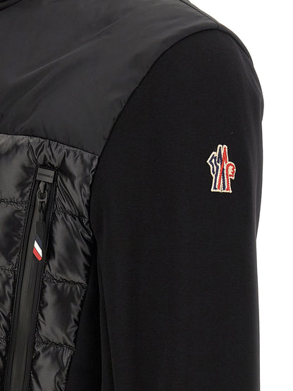 Moncler Grenoble Black Polyester Sweatshirt