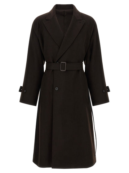 SSSTEIN Brown Wool Coat