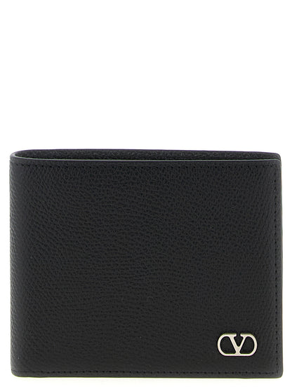 Valentino Garavani Black Calfskin Wallet