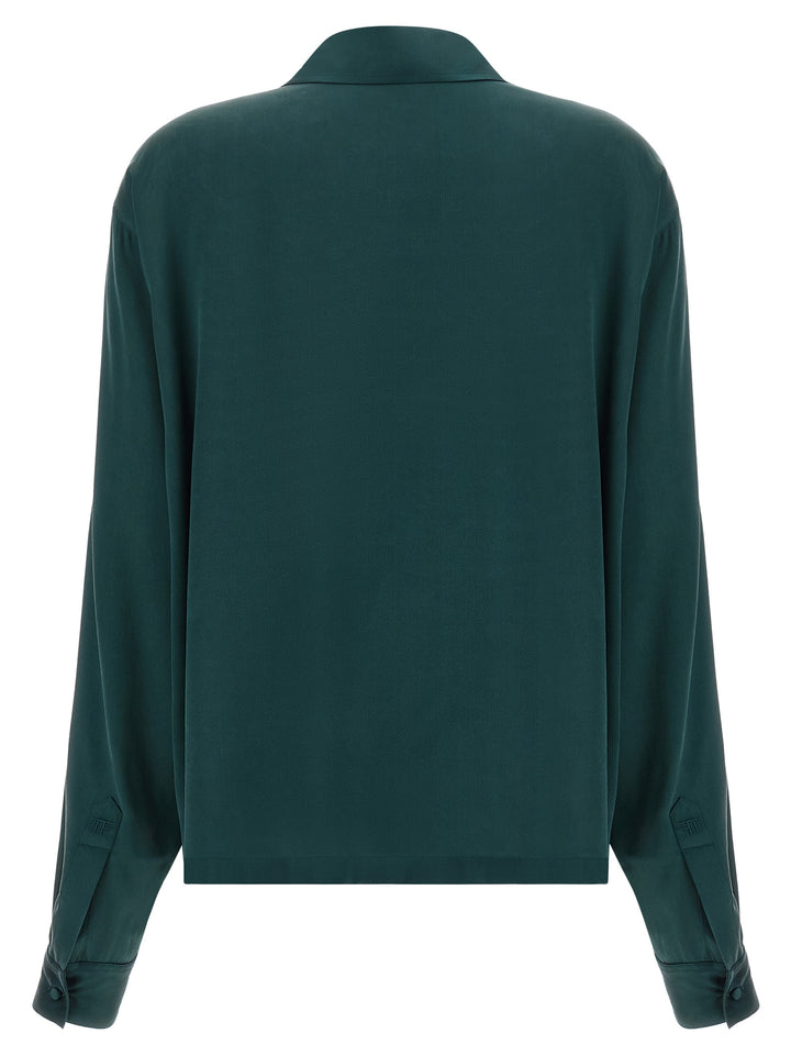 Tom Ford Bicolor Silk Polo Shirt