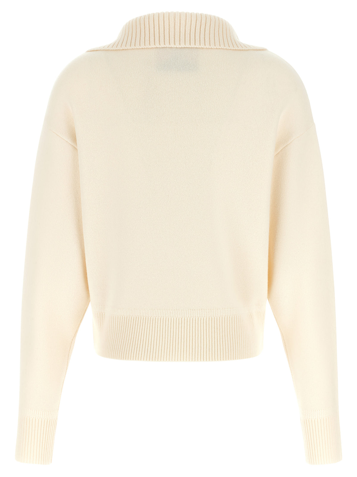 PERFECT MOMENT White Merino Wool Cardigan