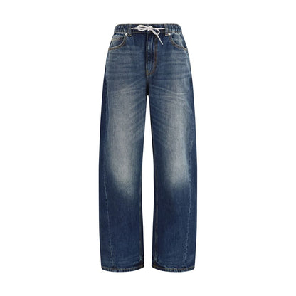 Alexander Wang Blue Cotton Jeans Denim