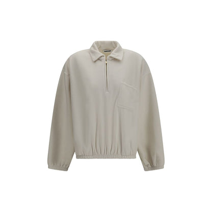 Darkpark Beige Polyester Sweatshirt