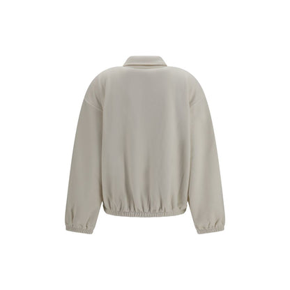 Darkpark Beige Polyester Sweatshirt