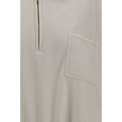 Darkpark Beige Polyester Sweatshirt