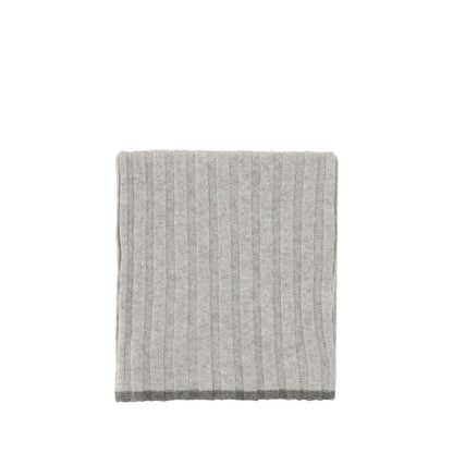 Brunello Cucinelli Gray Cashmere Scarf