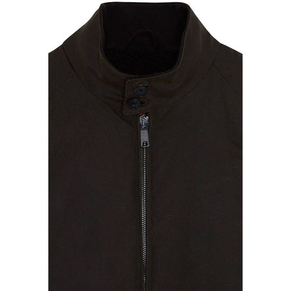 Baracuta Black Cotton Bomber
