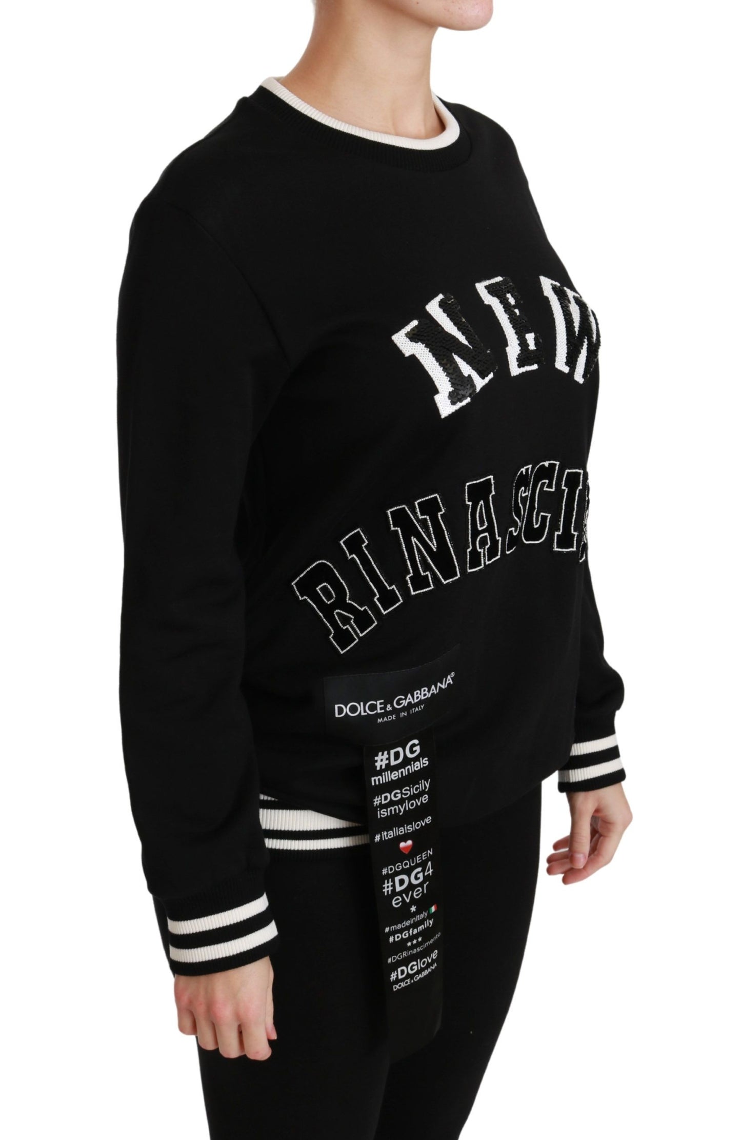 Pull Dolce & Gabbana Rinascimento noir #DGmillennials