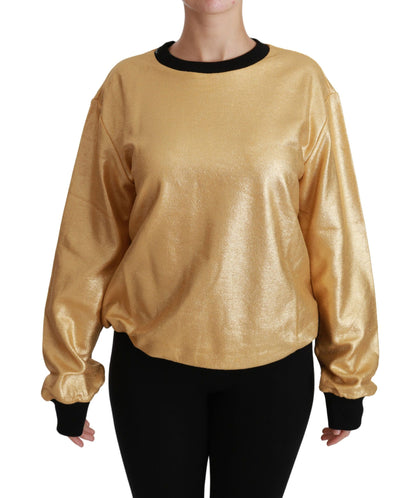 Pull ras-du-cou Dolce & Gabbana en coton doré