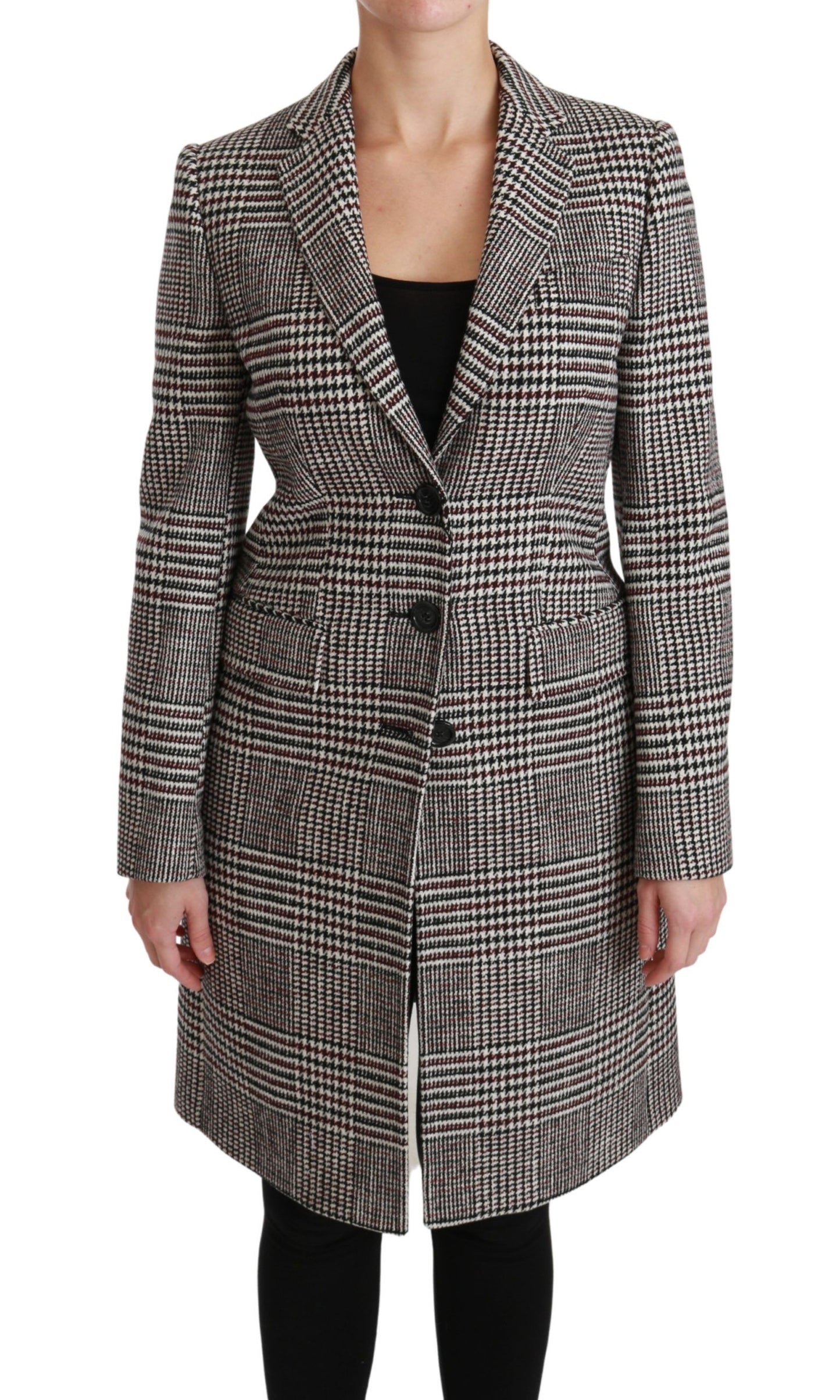 Dolce & Gabbana Manteau trench mi-long multicolore
