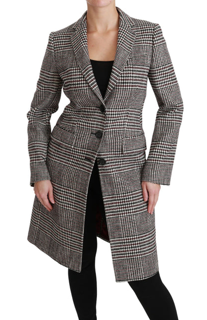 Dolce & Gabbana Manteau trench mi-long multicolore