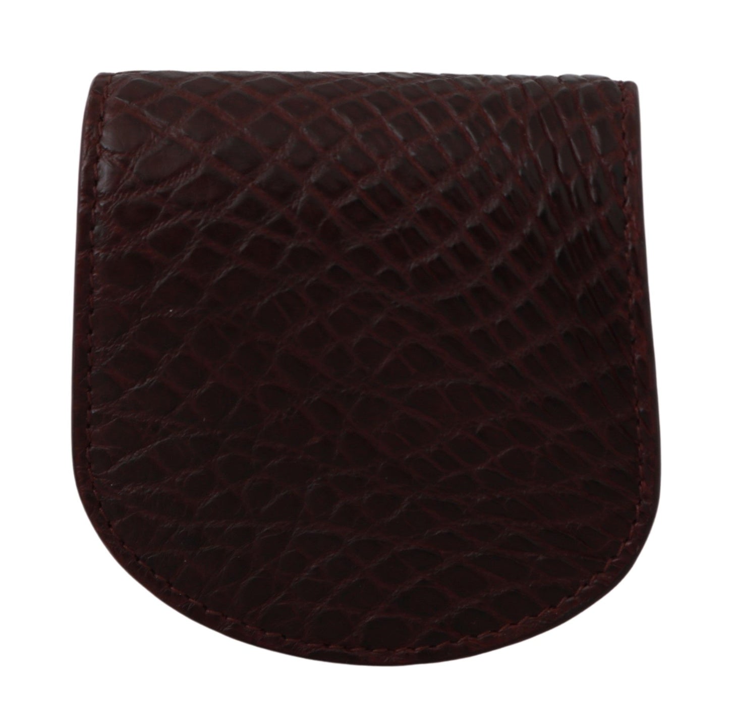 Étui à préservatifs de poche en peau exotique marron Dolce & Gabbana