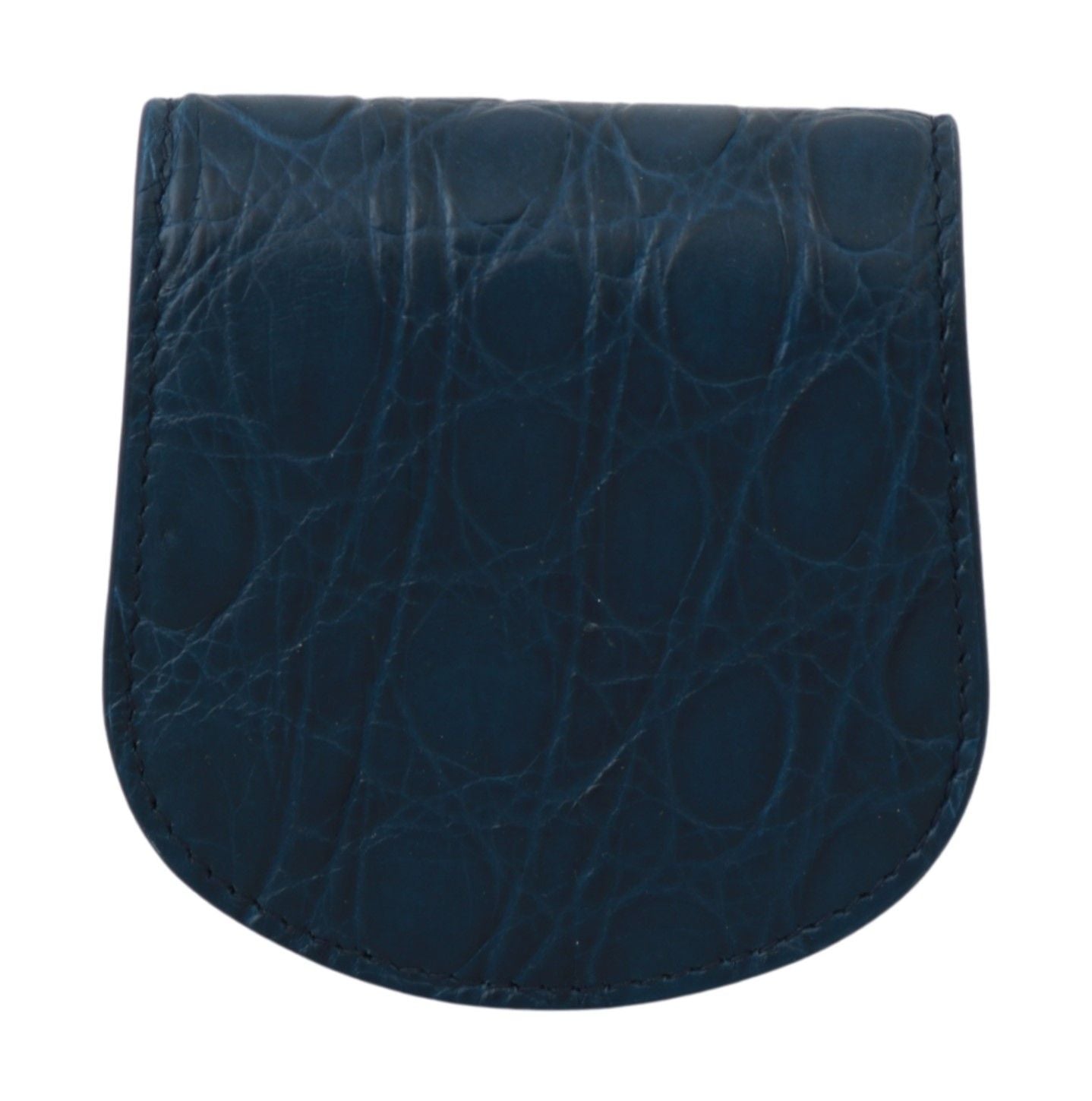 Étui à préservatifs de poche Dolce & Gabbana en cuir bleu