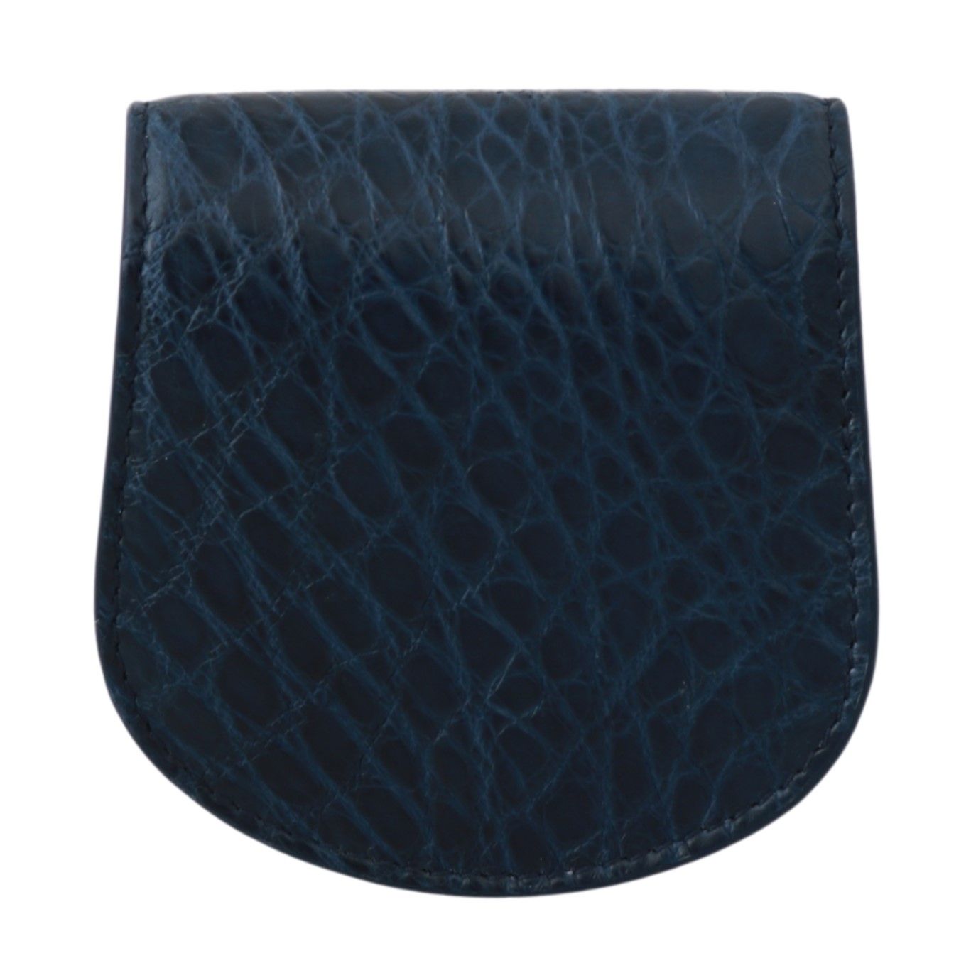 Dolce & Gabbana Étui de Préservatifs de Poche en Peau Exotique Bleue