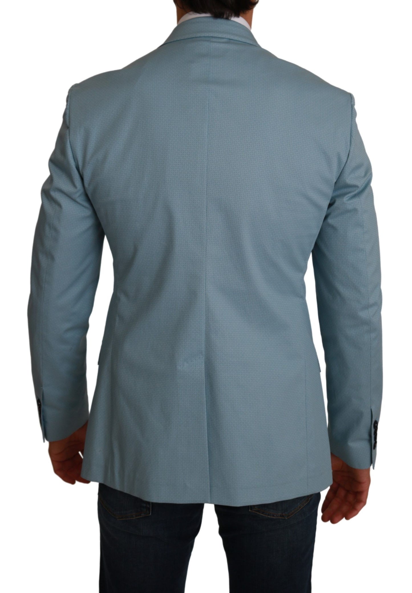 Dolce & Gabbana Bleu Manteau Veste Ajustée MARTINI Blazer