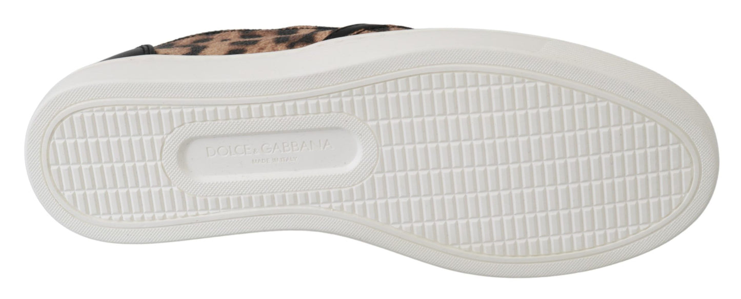 Mocassins en cuir léopard Dolce & Gabbana #dgfamily