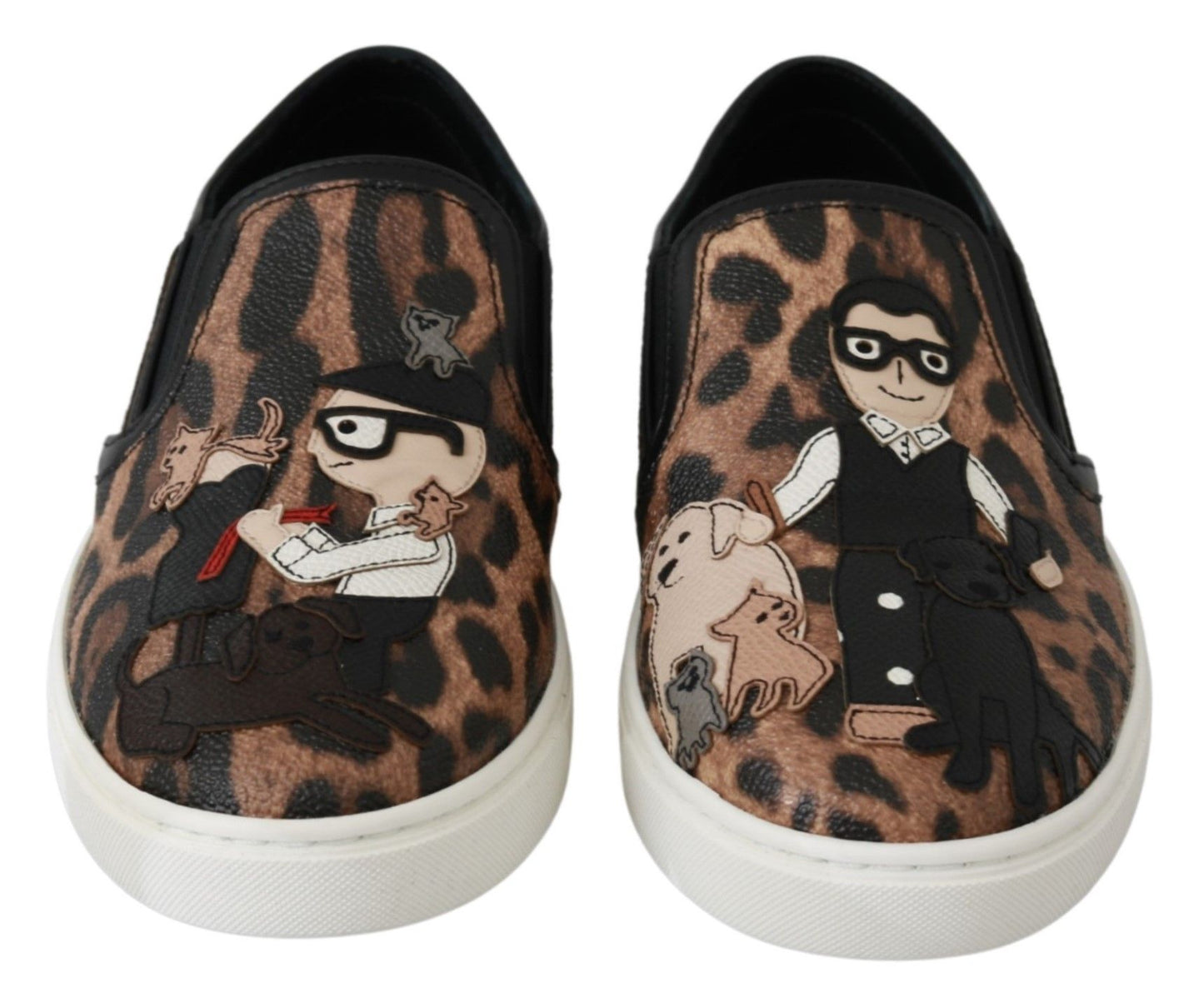 Mocassins en cuir léopard Dolce & Gabbana #dgfamily
