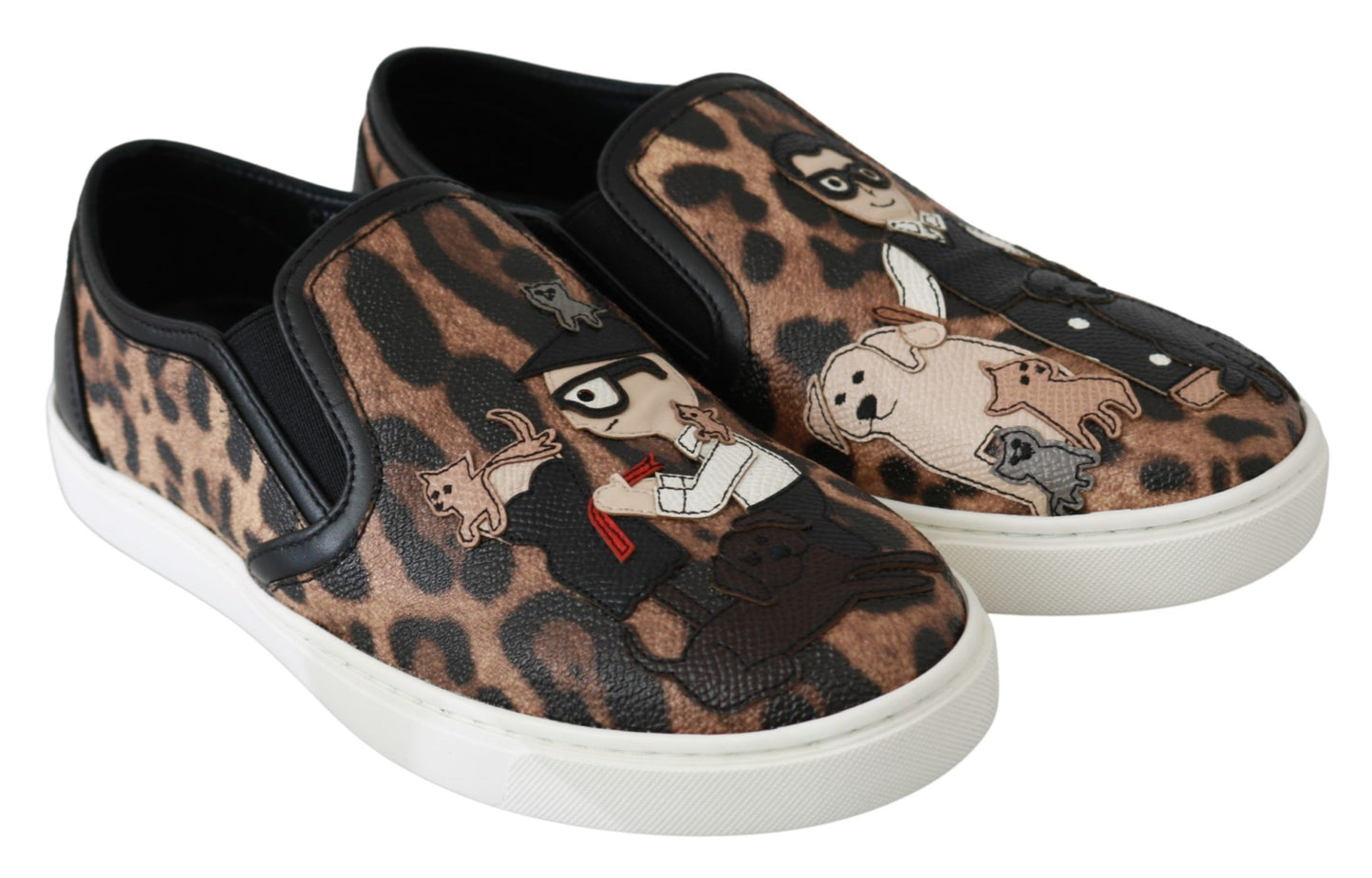 Mocassins en cuir léopard Dolce & Gabbana #dgfamily