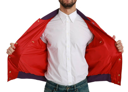 Bomber Dolce & Gabbana rouge ANNÉE DU COCHON