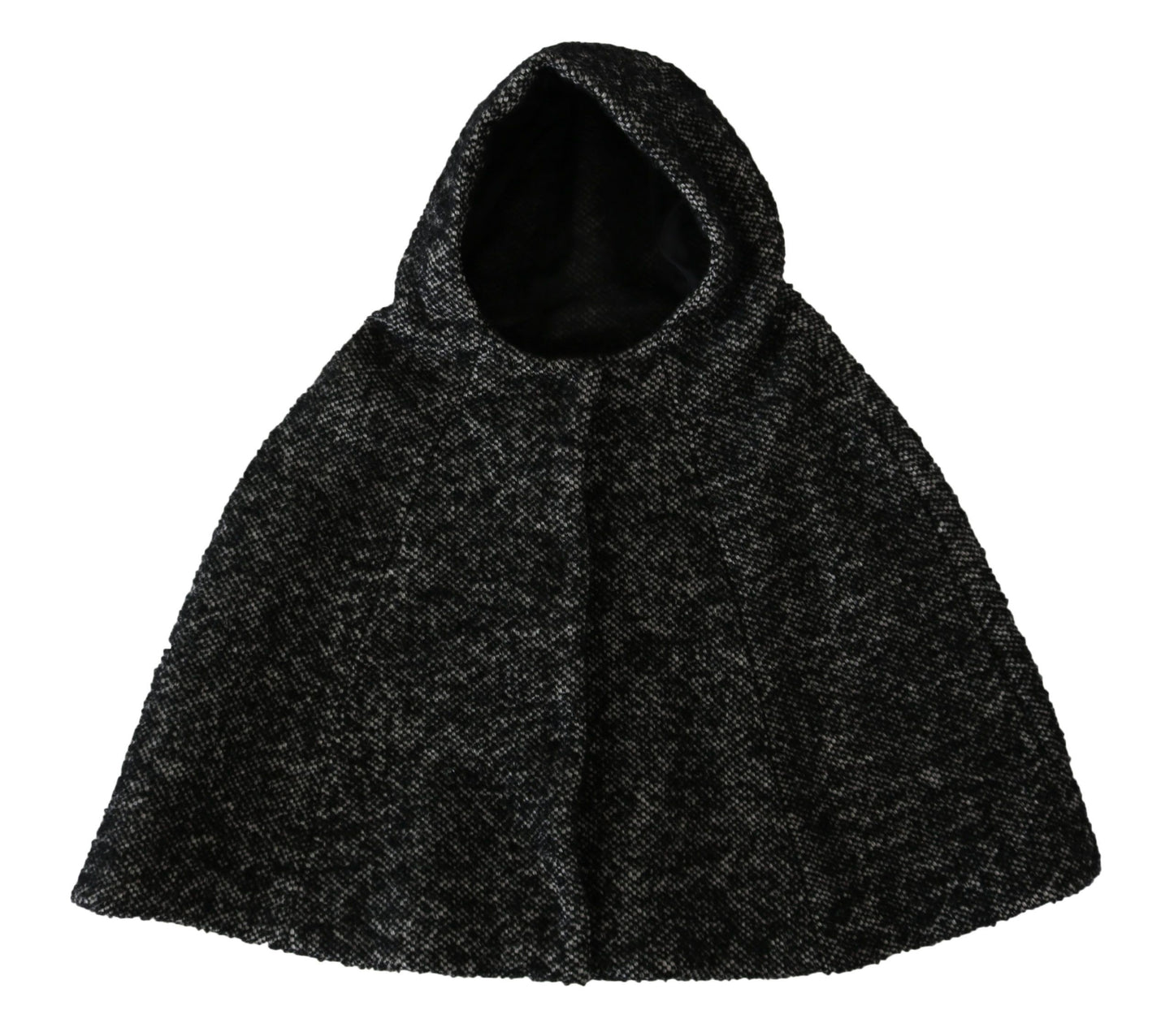Dolce & Gabbana Manteau Veste Tunique en Laine Bouclée Grise