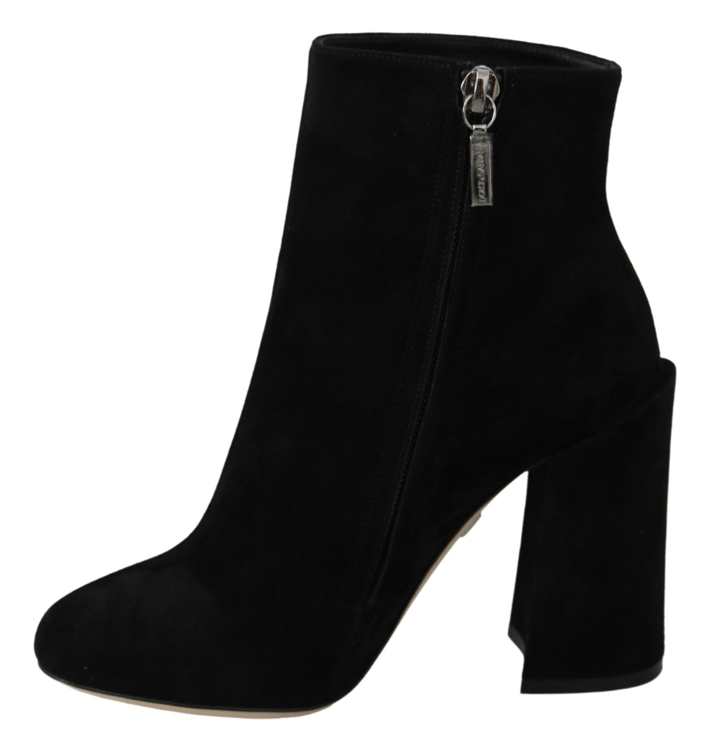 Bottes Dolce & Gabbana en daim noir L'Amore E'Bellezza