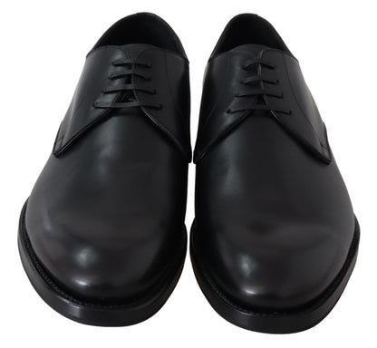 Chaussures Dolce & Gabbana SARTORIA faites à la main en cuir noir