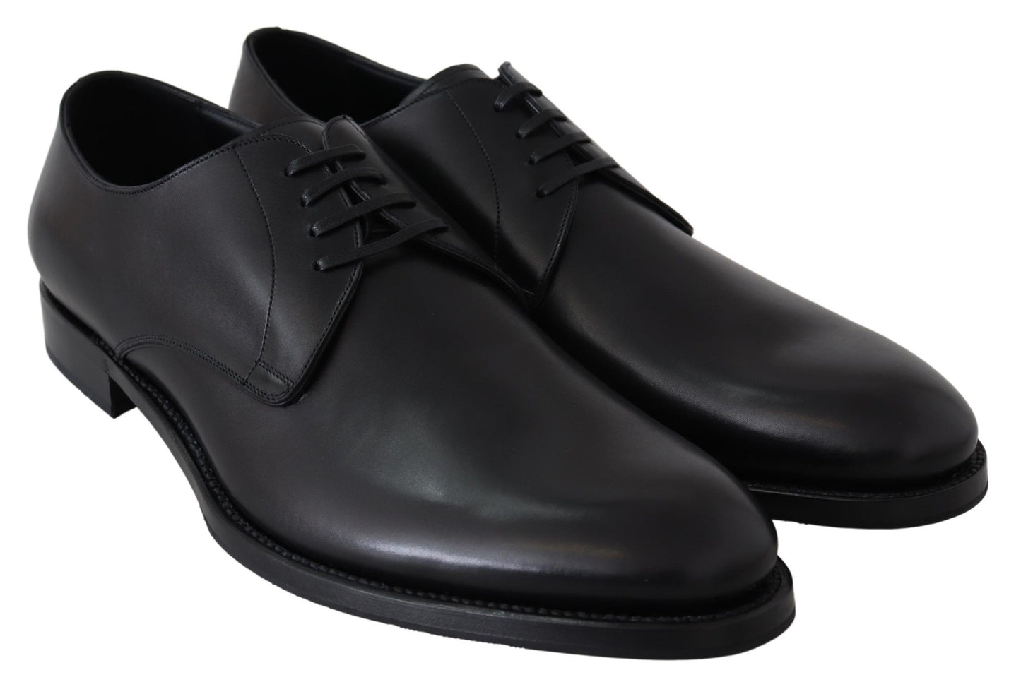 Chaussures Dolce & Gabbana SARTORIA faites à la main en cuir noir