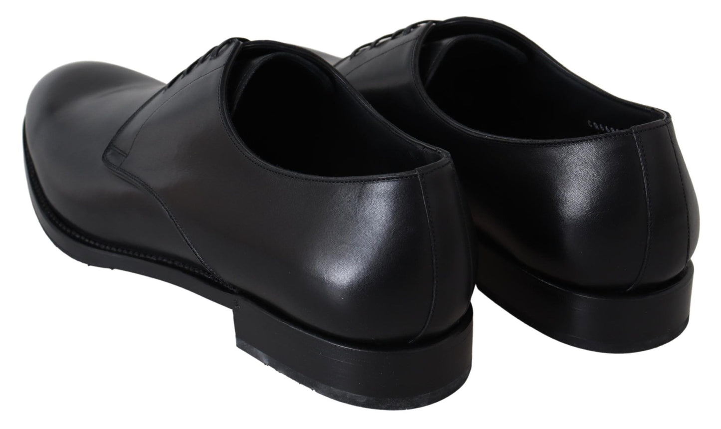 Chaussures Dolce & Gabbana SARTORIA faites à la main en cuir noir