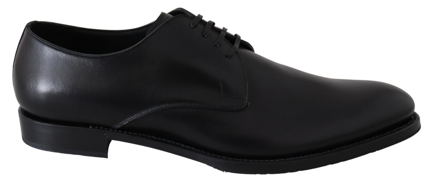Chaussures Dolce & Gabbana SARTORIA faites à la main en cuir noir
