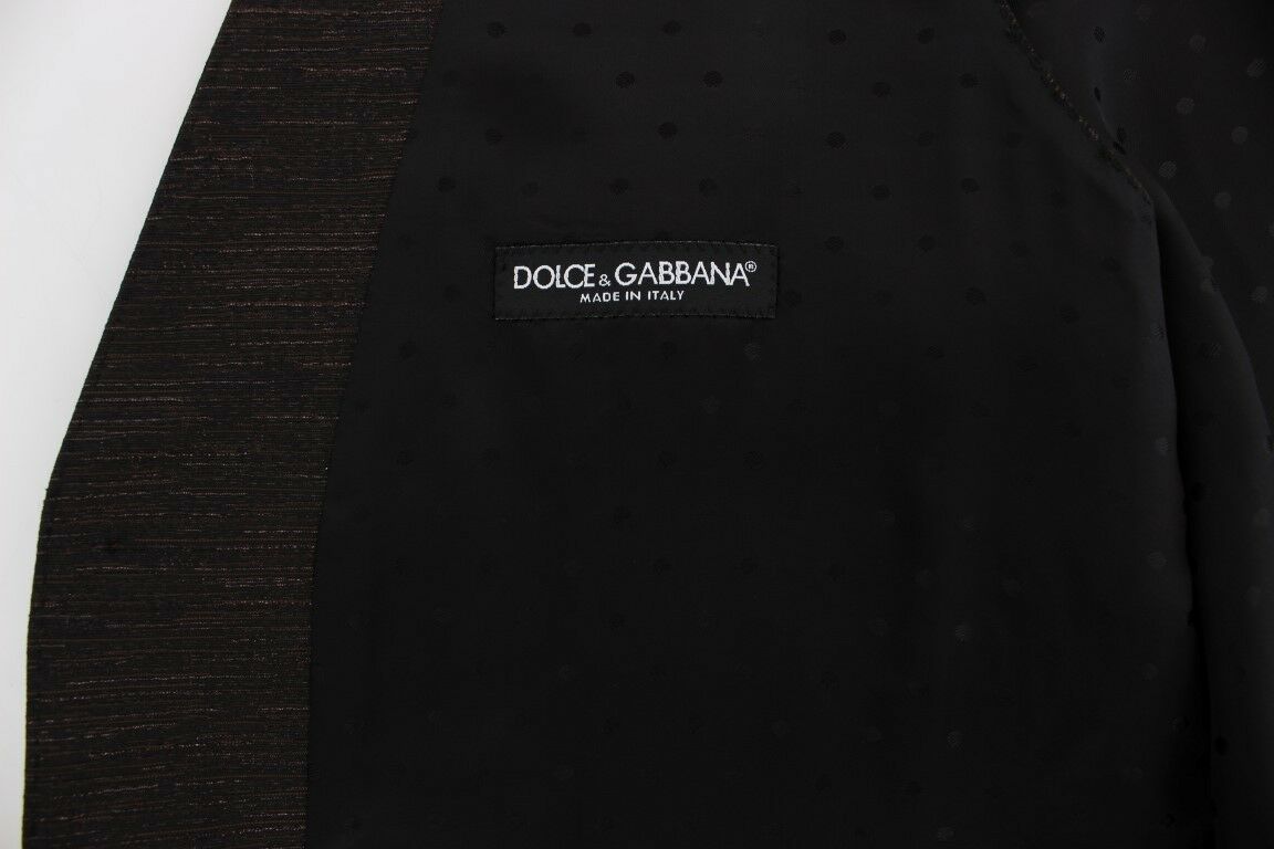Gilet sans manches Dolce & Gabbana en laine noire avec logo