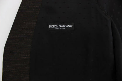 Gilet sans manches Dolce & Gabbana en laine noire avec logo