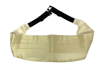 Ceinture de smoking en soie blanche Dolce & Gabbana
